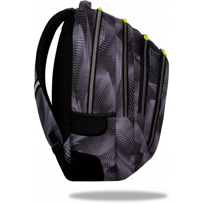 Шкільний рюкзак для підлітків Coolpack Drafter Hurricane, чорний (4-8 класи)
