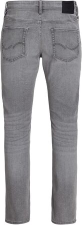 Джинси чоловічі JACK & JONES JJIMIKE Original Tapered Fit сірі (36W/32L)