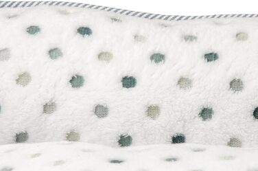 Ліжко для котів Karlie Katzenbett Dot сіро-блакитне, розмір L (47x39 см)