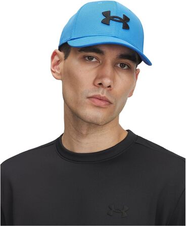 Кепка Under Armour Blitzing для чоловіків (XL-XXL, Blue Atlantis / Schwarz)