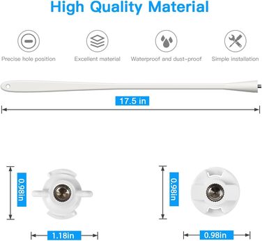Кріплення для дитячого відеоняні Holaca (сумісне з HelloBaby HB40/HB65/HB66/HB6339/HB6336/HB6351/HB6550 та Blemil BL9052-2), гнучке кріплення з 1/4-дюймовою різьбою