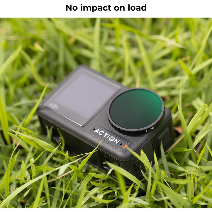 Фільтри K&F Concept ND/CPL для DJI Osmo Action 4/5 PRO - Набір 4 шт. (ND8, ND16, ND32, ND64)