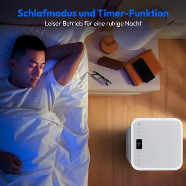 Мобільний кондиціонер MEDION E701 (7000 BTU) з випускним шлангом, для приміщень до 25м², 3-в-1 (охолодження, осушення, вентиляція), з пультом дистанційного керування та режимом сну, MD 37730