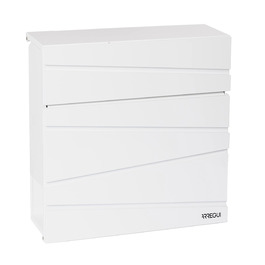 Поштовий ящик ARREGUI Armor E6905 антрацит, сталь, для газет, DIN A4, настінний, з захисним клапаном