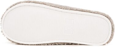 Домашні тапочки Dokela для жінок та чоловіків, м'які, з піною пам'яті, з штучним хутром, зручні, антиковзаючі, для дому, спальні (46/47 EU, Хакі)