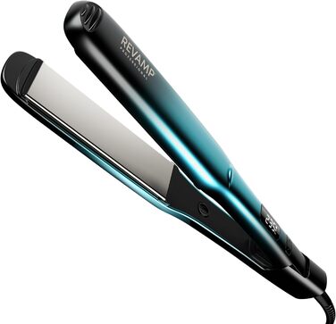 Випрямляч для волосся Revamp Progloss Ultra X Shine Keramik: професійний, з керамічними іонними пластинами для довгого та густого волосся