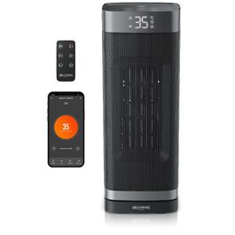 Тепловий обігрівач Brandson ECO Design 2000 Вт з дистанційним керуванням, функцією обертання та ECO-режимом для спальні та ванної кімнати