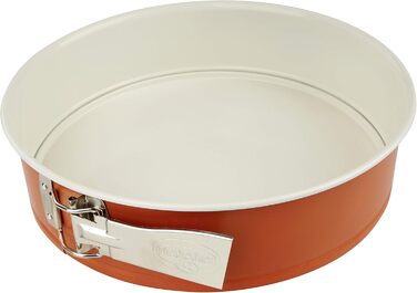 Форма для випічки Dr. Oetker DieMaus, Ø 26 см, сталева, з антипригарним покриттям (помаранчевий/кремовий)