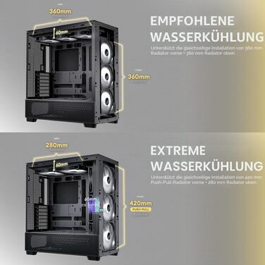 Корпус для ПК Antec Flux SE Midi Tower, чорний