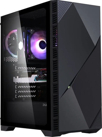 Корпус Zalman Z3 Iceberg Black Midi Tower, чорний