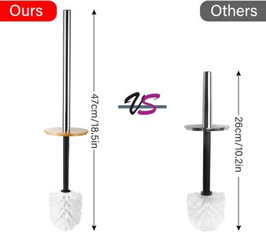 Набір аксесуарів для ванної кімнати Otostar Bambus Grey: мильниця, тримач для зубних щіток, дозатор мила, контейнер для ватних паличок, тримач для туалетного паперу, сміттєвий бак (6 шт.)