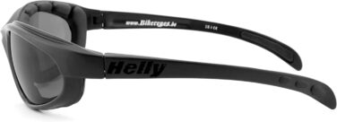 HELLY No.1 Bikereyes Thunder 2 — мотоокуляри сонцезахисні, вітрозахисні, антифог, ударостійкі, з м'якою підкладкою для байкерів
