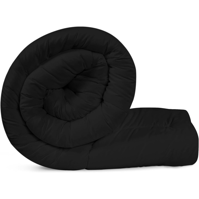 Ковдра Utopia Bedding, 180x200 см, біла, дихаюча, 370 GSM, для цілорічного використання