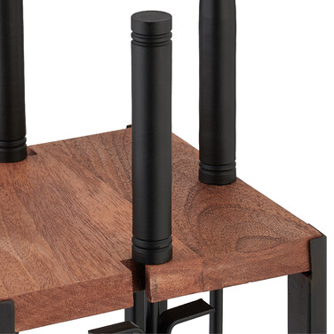 Relaxdays 5-Piece Fireplace Set