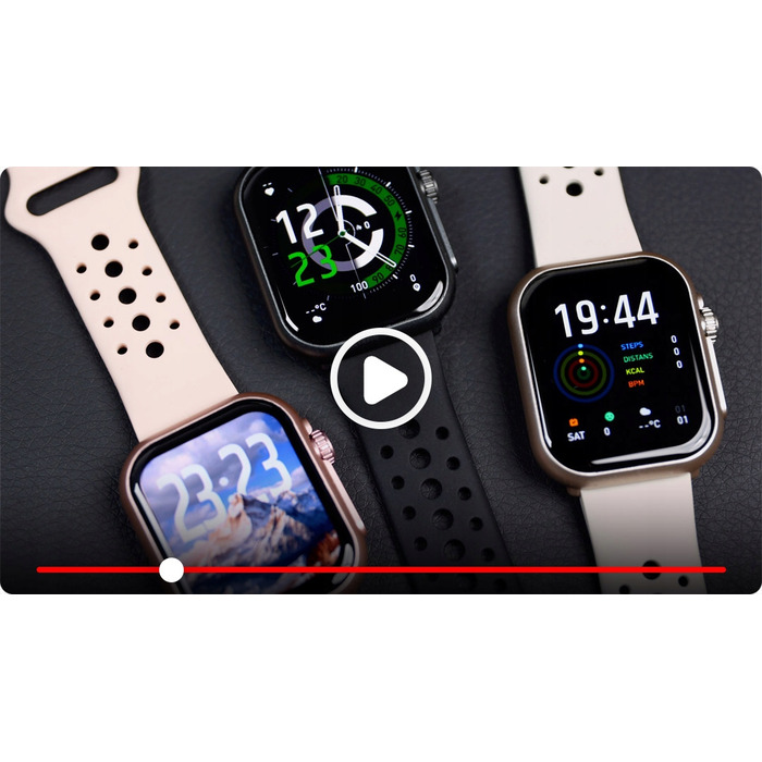 Смарт-годинник JG Smart JGS-K62W 1000mAh, чорний