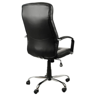 Офісне крісло обертове Stema ZN-9152, чорне, 70x123x70 см