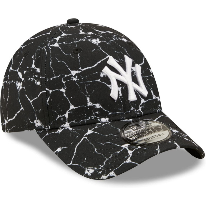 Кепка бейсболка New Era 9Forty Strapback New York Yankees Marble - Оригінал