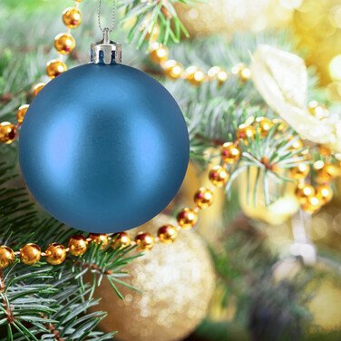 Relaxdays Set of 50 Christmas Baubles