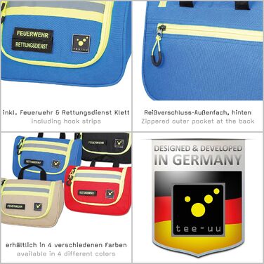 Сумка для ванни Tee-UU Hero | Міцна, організована, різні кольори (блакитний)