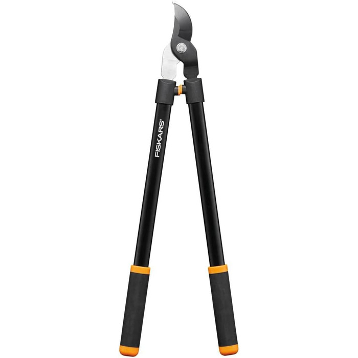 Секатор Fiskars L11 для свіжої деревини, антипригарне покриття, загартована сталь, 81 см, чорний
