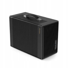 Корпус для міні-ПК, M-ATX, ITX, сітчастий, з ручкою, 3x aRGB вентилятори, WP40