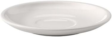 Порцелянова блюдце Villeroy & Boch Artesano Original, 17 см, біла, для кави з молоком