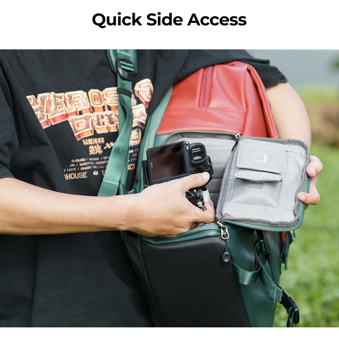 Рюкзак для камери K&F Concept 20L, з відділенням для ноутбука 15.6