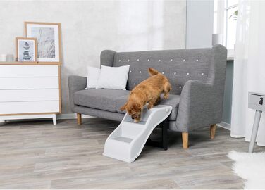 TRIXIE 39475 STAIRS, PLASTIC, 34 x 39 x 54 CM, LIGHT GRAY