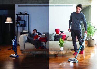 Бездротовий пилосос Hoover H-Free 500 Hydro Plus з функцією миття підлоги та світлом – 3-в-1: пилосос, мийка, ручний пристрій. 30 хв роботи, насадки для підлоги, кутів та меблів. 2 акумулятори.