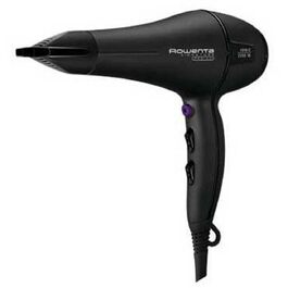 Професійний фен для волосся Rowenta Signature Pro CV7840F0, 2200 Вт, з іонізацією, 2 швидкостями, 3 режимами температури, концентраторами та дифузором