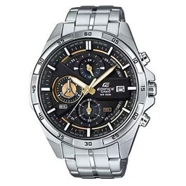 Годинник Casio Edifice EFR-556D-1AVUEF: чоловічий, золотий, чорний, з браслетом