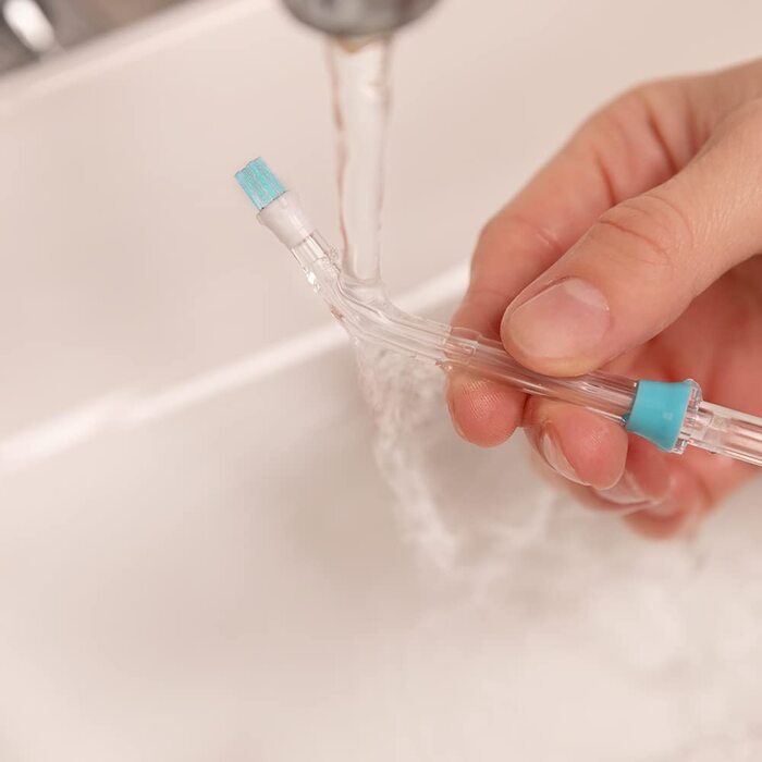 Cecotec Munddusche Bamba ToothCare 1200 Jet Pro: 7 насадок, LED-дисплей, 10 режимів, UV-дезінфекція. 1000 мл