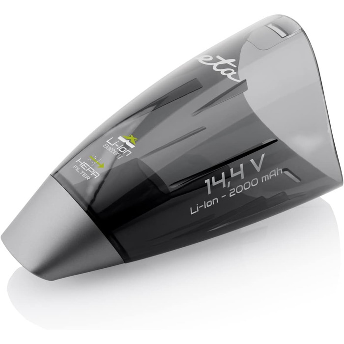 Ручний пилосос Verto I з аквафільтром, HEPA фільтром, Li-ion 14.4V, 20 хв роботи, безмішковий, з док-станцією