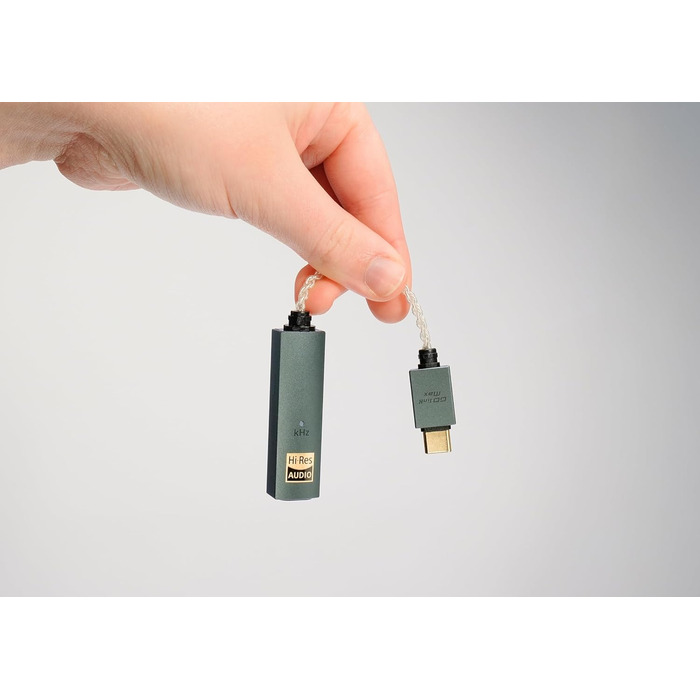 iFi Go Link Max - Портативний підсилювач навушників/ЦАП-донгл USB-C на 3,5/4,4 мм - Plug-and-Play Hi-Res аудіо з покращенням динамічного діапазону - PCM 384kHz/DSD256