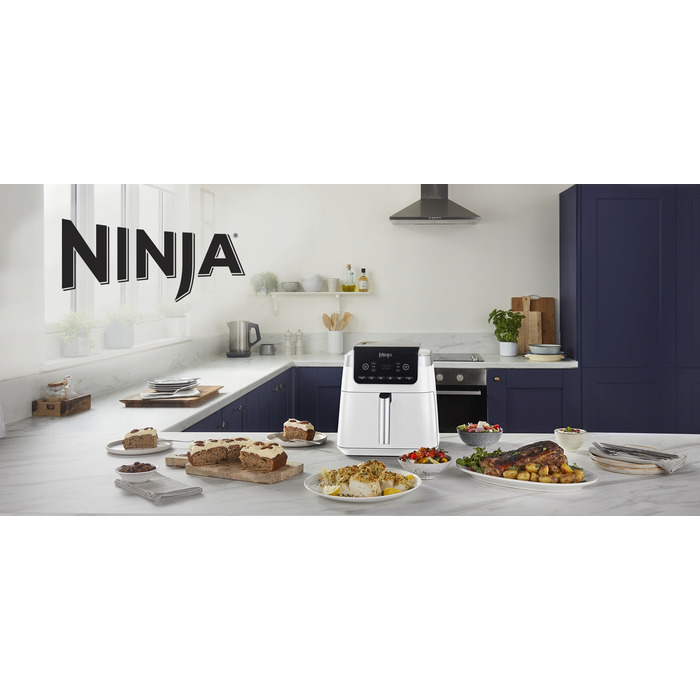 Аерофритюрниця Ninja AF180EUWH 2000 Вт, 6.2 л