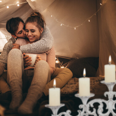 Relaxdays Свічник під старовину