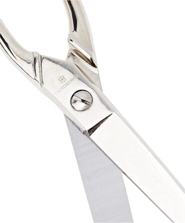 Професійні кухонні ножиці Victorinox France, 18 см, надгостре лезо, нержавіюча сталь, сірі