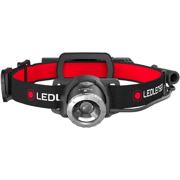 Налобний ліхтар Ledlenser чорний + ліхтарик P7R Core, комплект