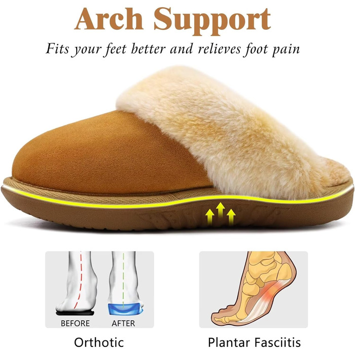 Жіночі домашні тапочки Jiajiale: зручні, пухнасті сліпони для дому та вулиці (39 EU, хакі)