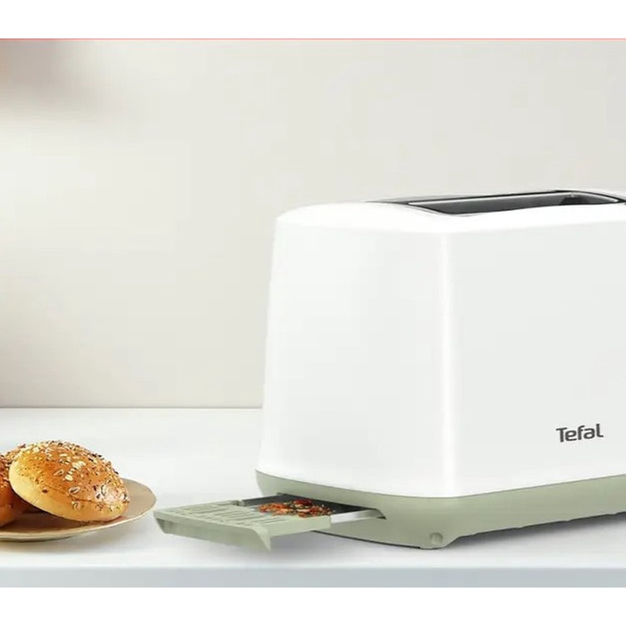 Тостер Tefal TT165010, білий, 720 Вт
