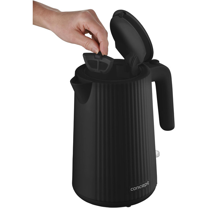 Електричний чайник Concept RK2391, 1.7 л, чорний