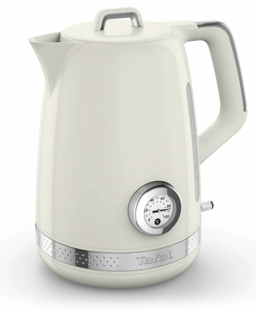 Електричний чайник Tefal KO355AE0, 2400 Вт, 1,7 л, бежевий