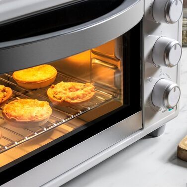 Мультиварка Cecotec Bake&Toast 1090 Black, 1000 Вт, 23 л, таймер 60 хв, регулювання температури до 230ºC, з деко, решіткою та щипцями