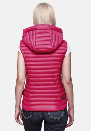 Жіноча перехідна куртка Navahoo Shadaa з капюшоном та стеганим жилетом - 3XL (XS, Фуксія)
