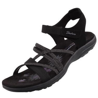 Сандалі жіночі Skechers Reggae Slim Sunnyside чорні (41 EU) - легкі та зручні для літа