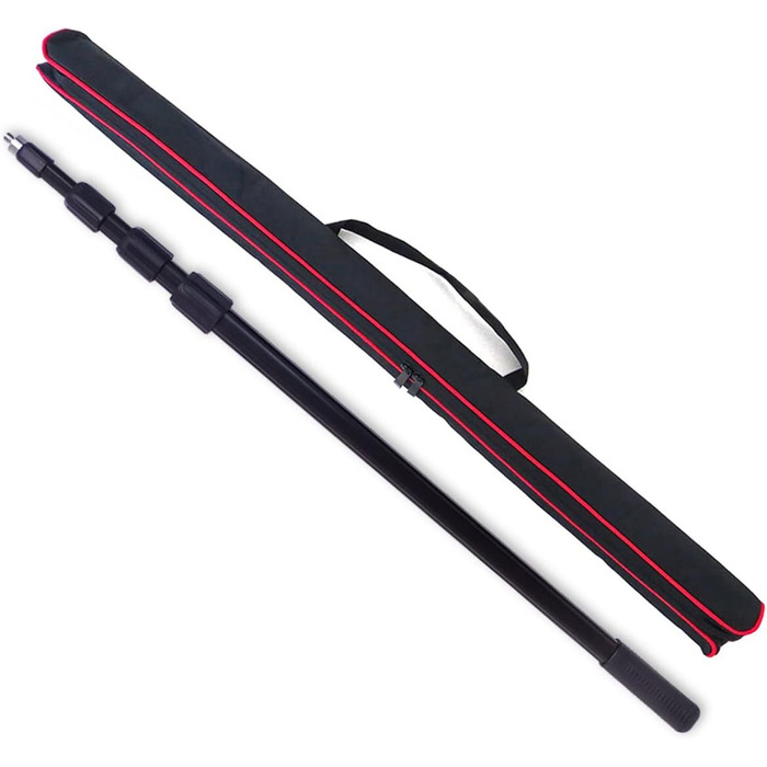Телескопічний мікрофонний тримач keepdrum Boompole 3 м з чохлом