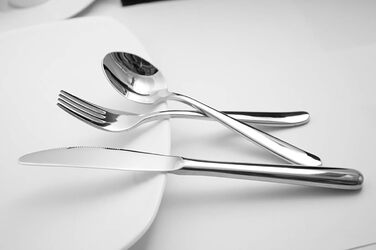 VANRA Набір дитячого посуду з нержавіючої сталі 18/10 (3 шт.): ложка, виделка, ніж