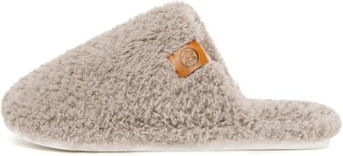 Домашні тапочки Dokela для жінок та чоловіків, м'які, з піною пам'яті, з штучним хутром, зручні, антиковзаючі, для дому, спальні (46/47 EU, Хакі)