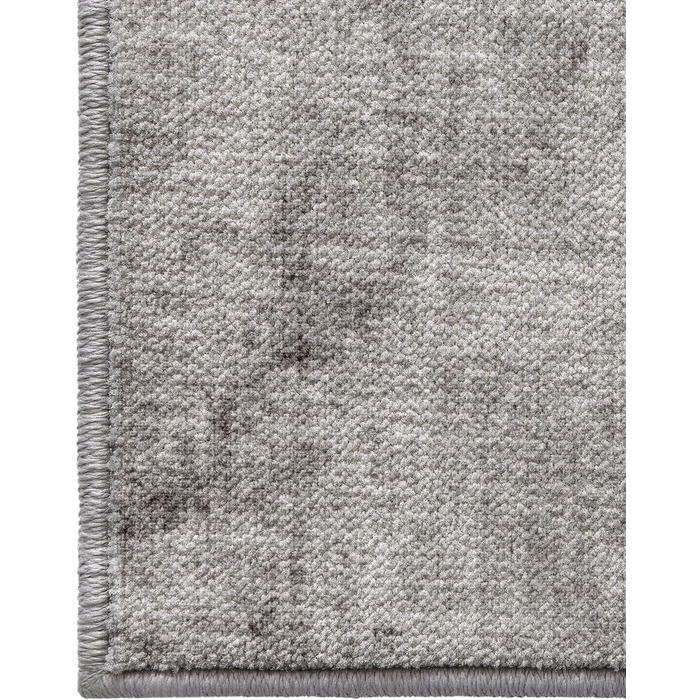 Килимок для дому COLOR&GEOMETRY 60x90 см з неслизьким покриттям TPE, сірий. Можливість прання.