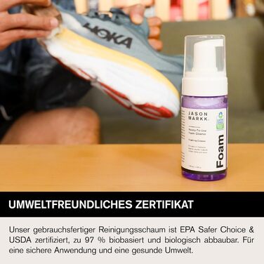 Jason Markk Shoe & Sneaker Care, Shoe Cleaner, cleans and cares for shoes